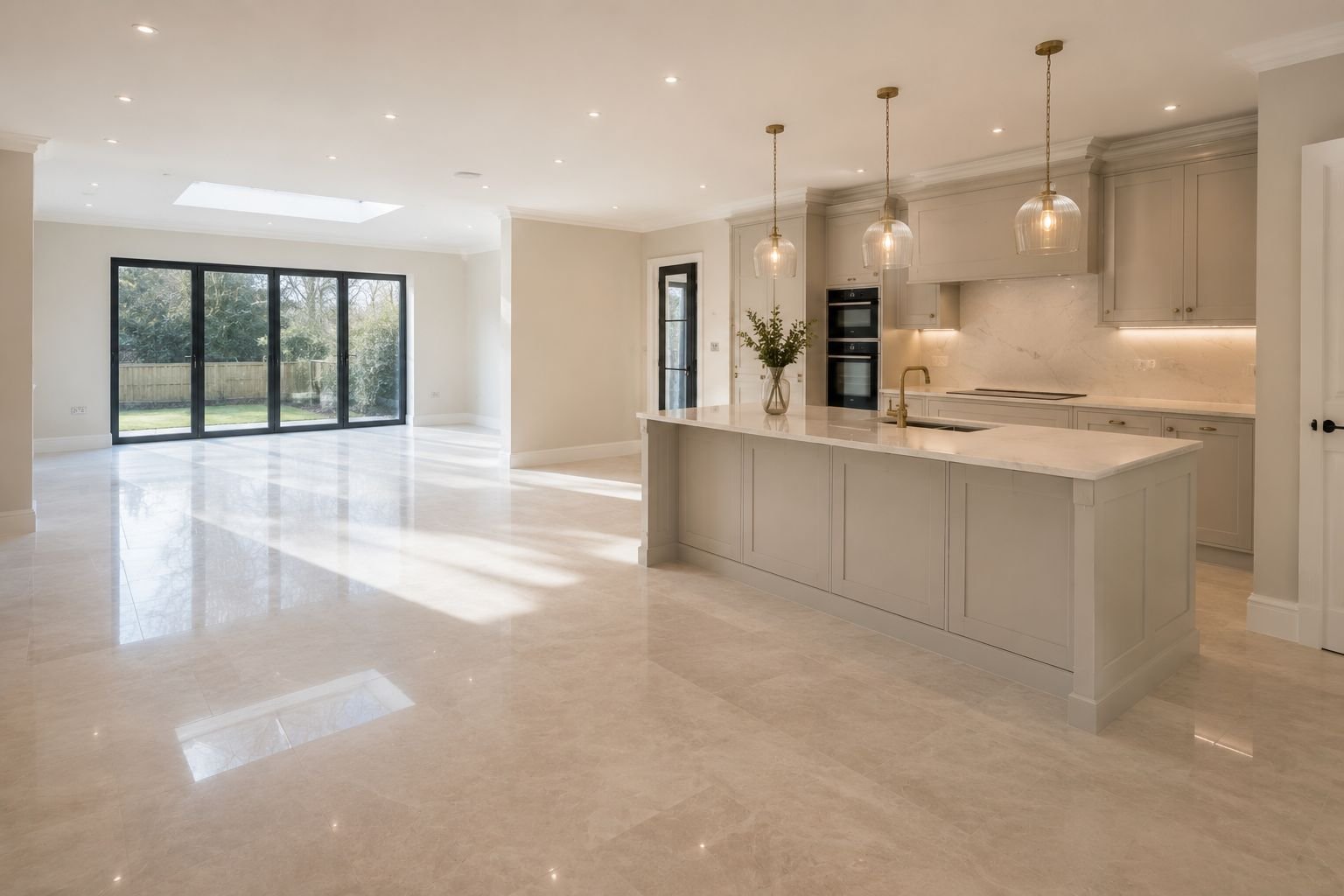 Clean property after renovation